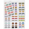 Autocollants index d'entreprise Creativ, feuille 7,5x15 cm, 10 boîtes 1 boîte
