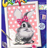Ravensburger Creart Painting by Number Rabbit avec des paillettes