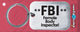 Porte-clés Paperdreams FBI