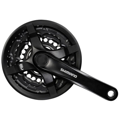 Shimano Crankkel Tourney CG Triple 28-38-48 175mm ZW. -4 mm