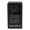 Falcon Eyes 2 X Batterie NP-F750 + Chargeur de batterie SP-CHG pour lampe LED