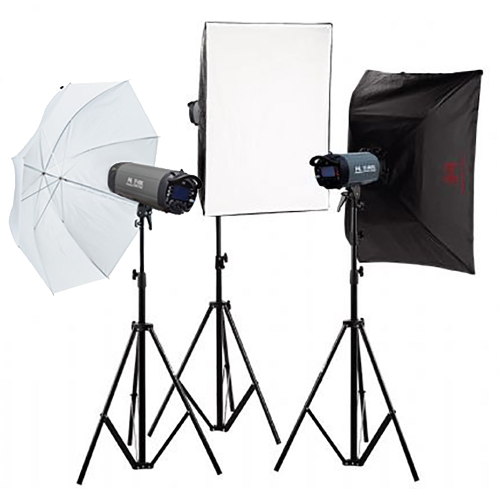 Falcon Eyes Studio Flash Set TFK-3400L avec écran LCD