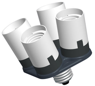 Support de lampe Falcon Eyes AD-4E27 de 1 à 4 lampes