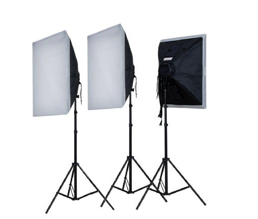 Ensemble d'éclairage continu Falcon Eyes LH-ESB5050K3 3x55W