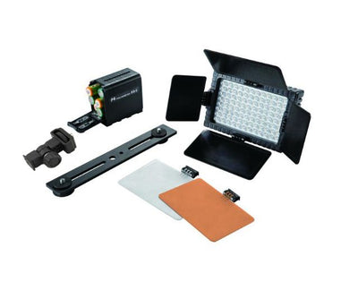 Falcon Eyes Set de Lampes LED Dimmable DV-96V-K1 sur Batterie