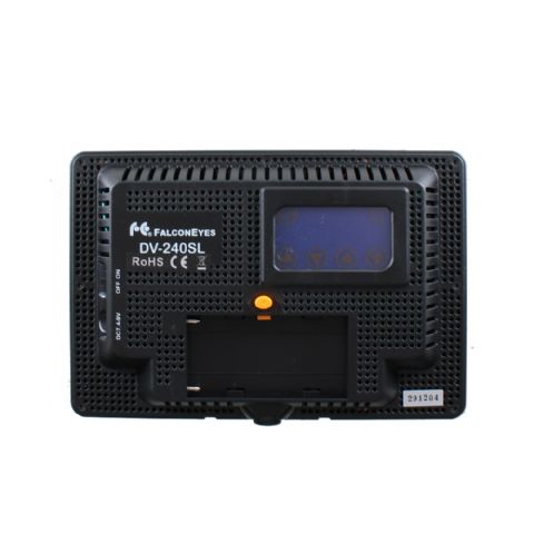 Falcon Eyes Kit de lampes LED bicolores à intensité variable DV-240SL-K1 avec batterie