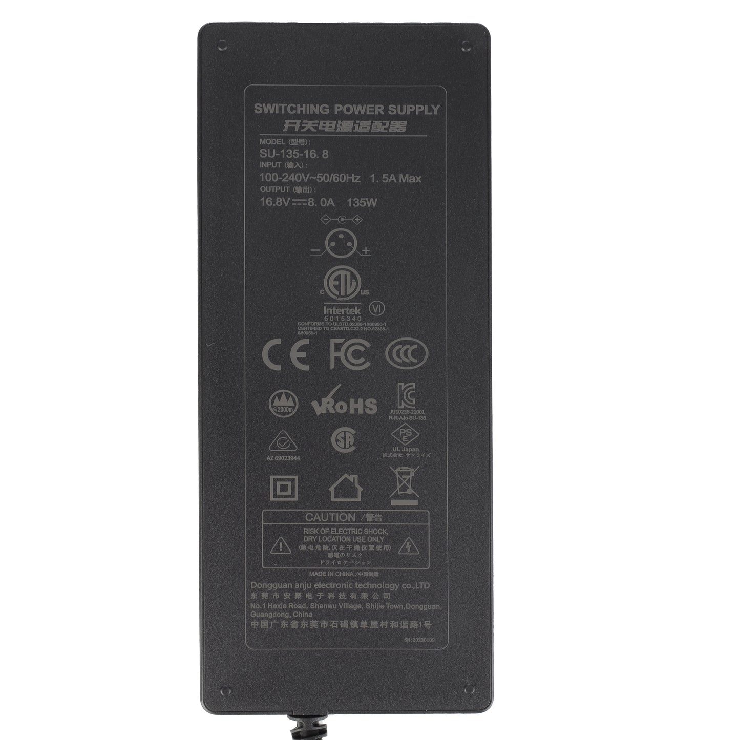 Falcon Eyes Power Supply SP-AC16.8-8A 4 Pin