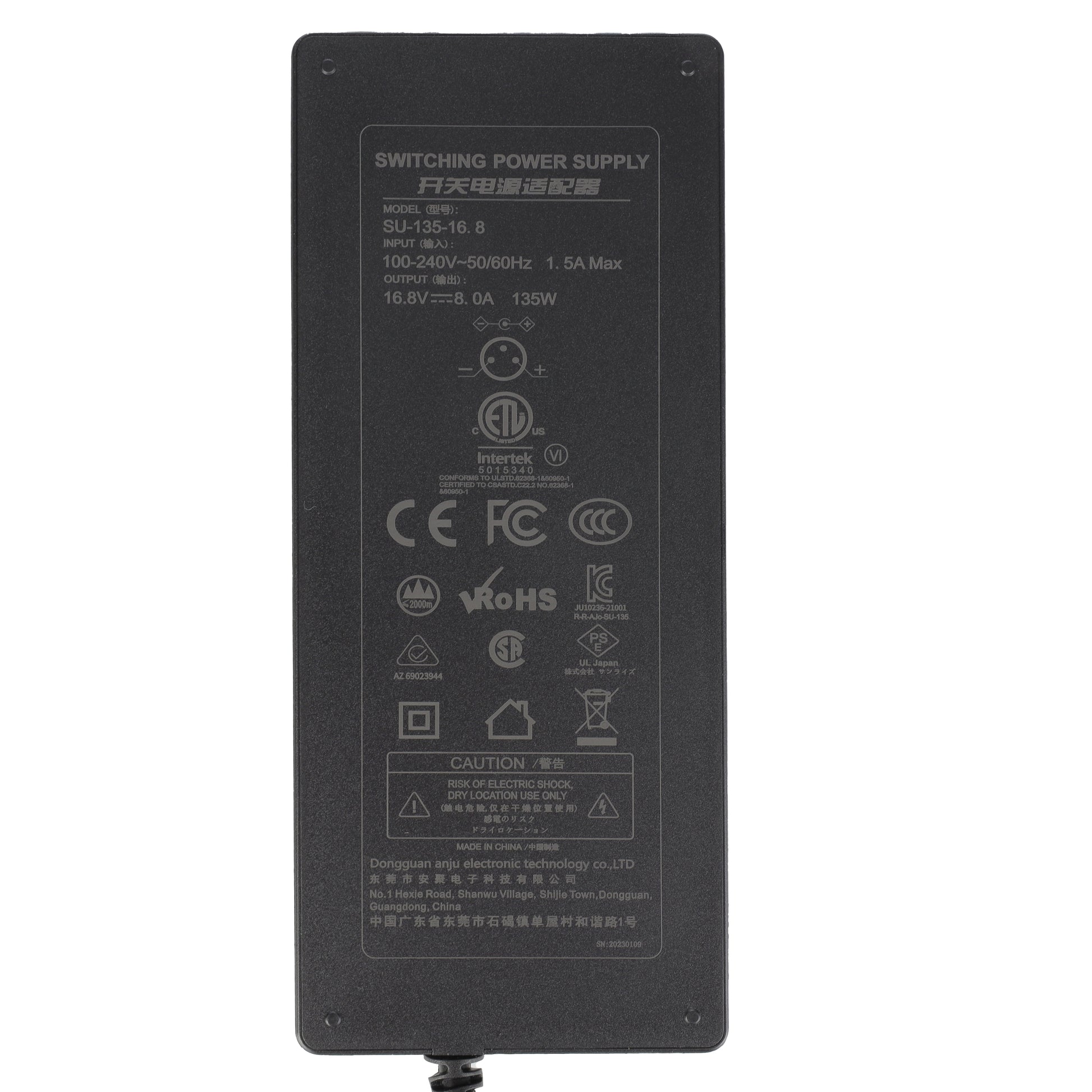 Falcon Eyes Power Supply SP-AC16.8-8A 4 Pin