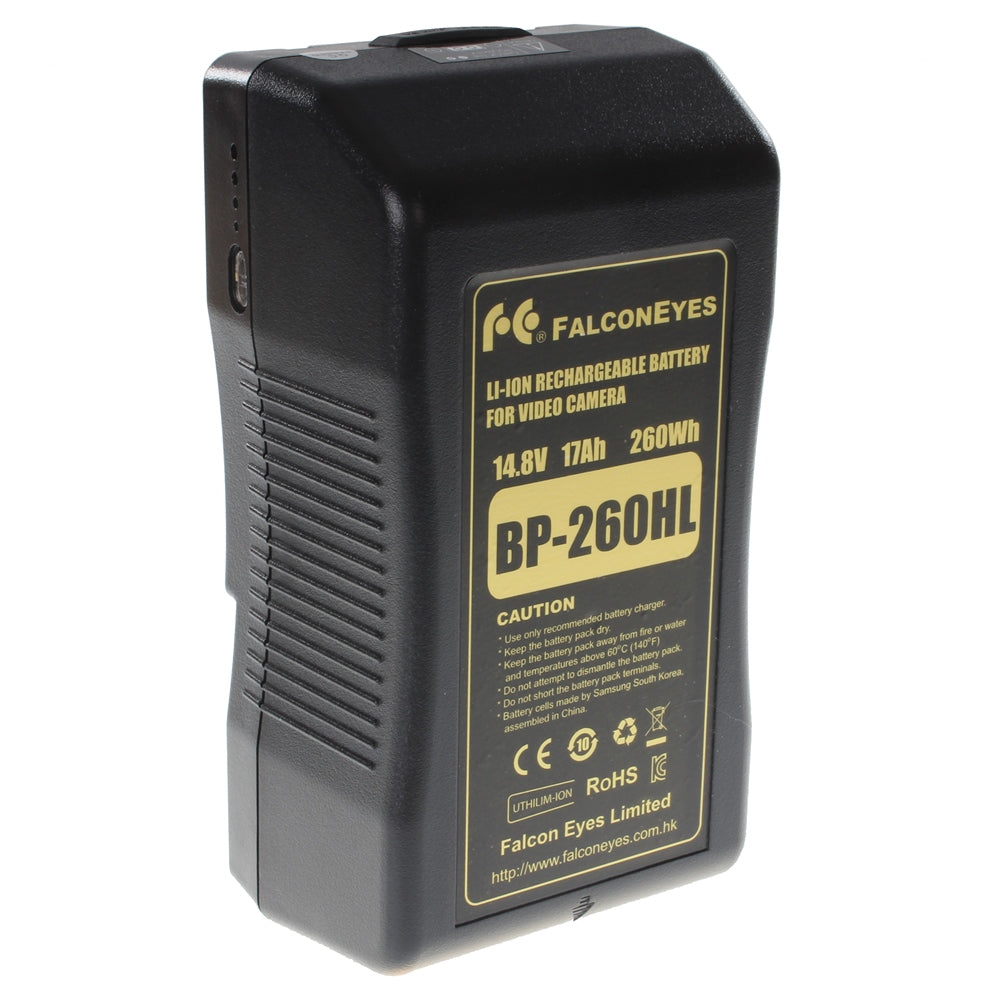 Batterie Falcon Eyes V-Mount 260Wh 14.8V 17500mAh