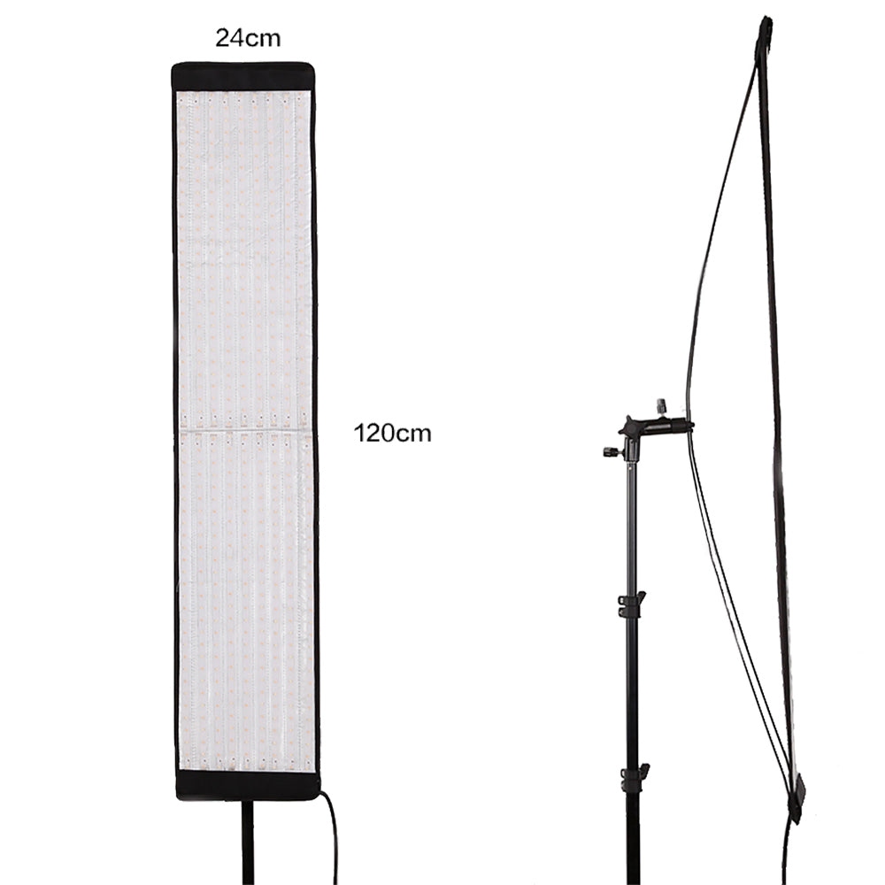 Falcon Eyes Panneau LED Flexible Bicolore RX-29TDX 121x24 cm