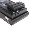Falcon Eyes Kit de lampes LED bicolores T6 avec batterie