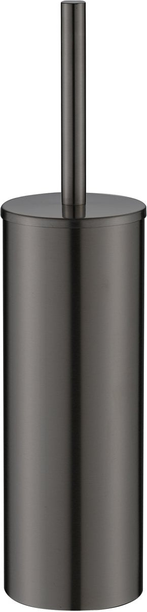 Brosse WC Plieger Vigo - Brosse WC - Brosse WC avec support - Modèle sur pied - Sans perçage - Garantie 10 ans - Gunmetal brossé