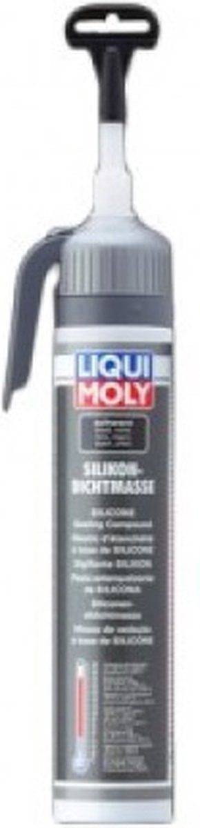 Mastic silicone Tcp Liqui Moly noir 200 ml