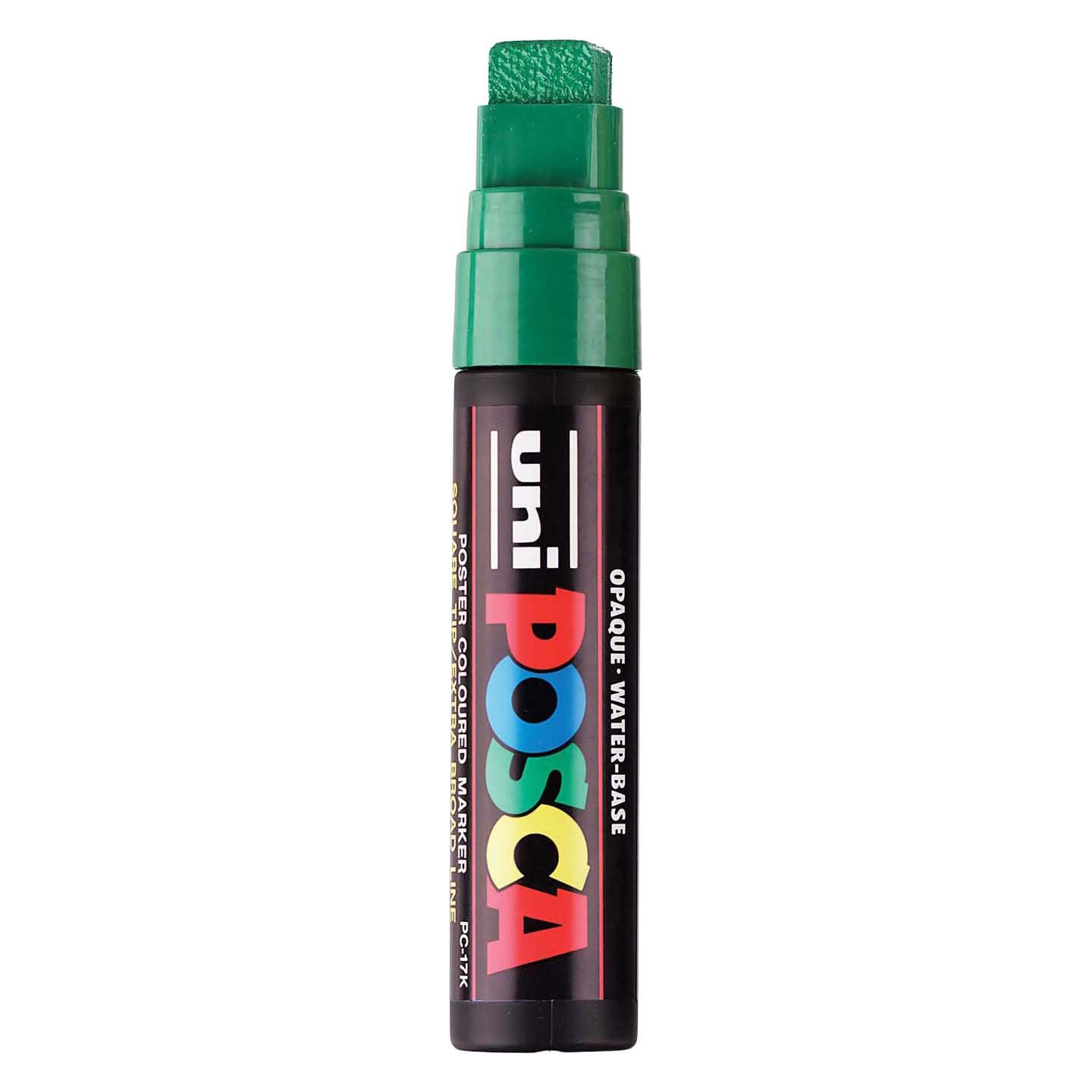 Marqueur Posca Uni-Posca, AFM PC-17K, épaisseur de ligne 15 mm, extra large, vert, 1 pièce
