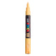 Marqueur peinture Uni posca 1mc abricot - pointe conique - 1 mm