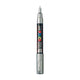 Marqueur Posca Uni-Posca, AFM PC-1M, épaisseur de ligne 0,7 mm, extra-fin, argent, 1 pièce