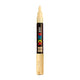 Marqueur peinture Uni posca 1mc beige - pointe conique - 1 mm