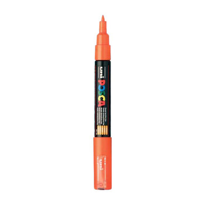 Marqueur Posca Uni-Posca, AFM PC-1M, épaisseur de ligne 0,7 mm, extra-fine, orange, 1 pièce