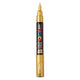 Marqueur Posca Uni-Posca, AFM PC-1M, épaisseur de ligne 0,7 mm, extra-fin, or, 1 pièce