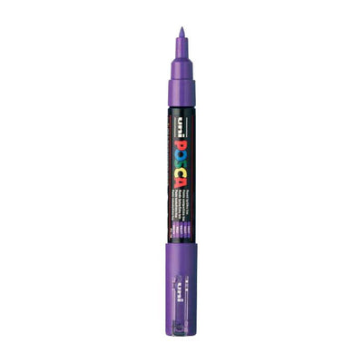 Marqueur Posca Uni-Posca, AFM PC-1M, épaisseur de ligne 0,7 mm, extra-fine, violet, 1 pièce