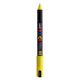Marqueur Posca Uni-Posca, AFM PC-1MR, épaisseur de ligne 0,7 mm, extra-fin, jaune, 1 pièce