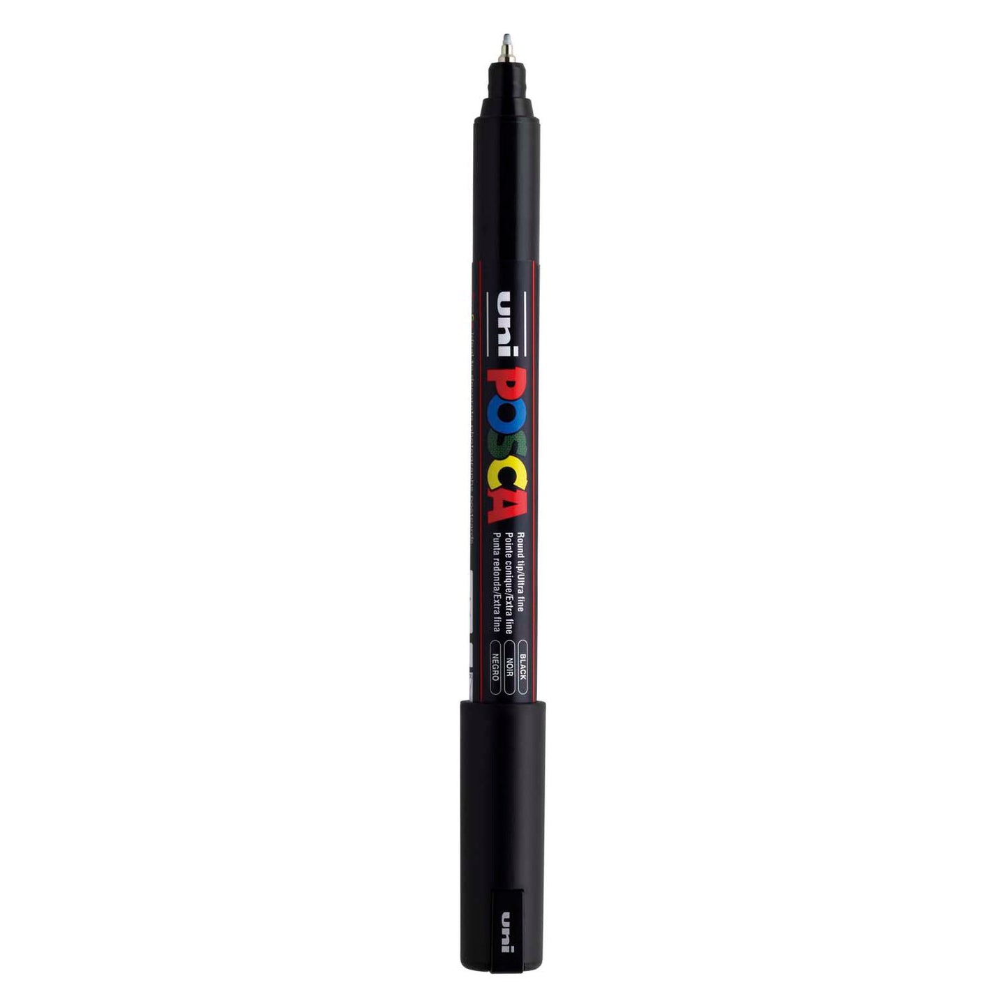 Marqueur Posca Uni-Posca, AFM PC-1MR, épaisseur de ligne 0,7 mm, extra-fin, noir, 1 pièce