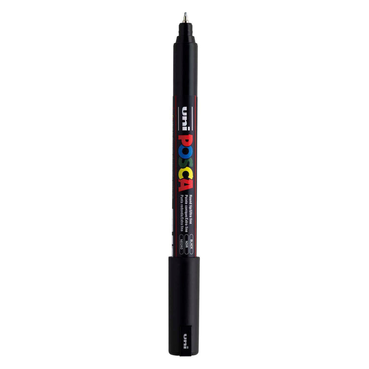 Marqueur Posca Uni-Posca, AFM PC-1MR, épaisseur de ligne 0,7 mm, extra-fin, noir, 1 pièce