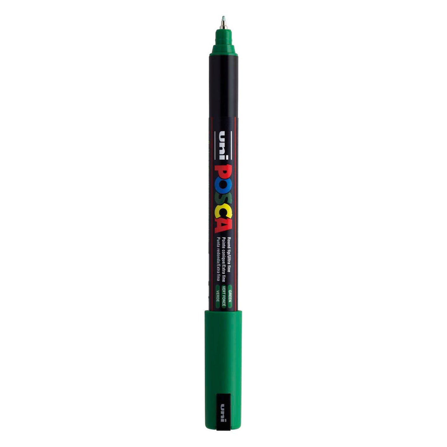 Marqueur Posca Uni-Posca, AFM PC-1MR, épaisseur de ligne 0,7 mm, extra-fin, vert, 1 pièce