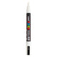 Marqueur Posca Uni-Posca, AFM PC-3M, épaisseur de ligne 0,9-1,3 mm, fin, blanc, 1 pièce