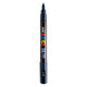 Feutre acrylique Uni posca pc3m bleu marine - pointe ronde jusqu'à 1,3 mm