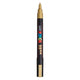 Marker Posca Uni-Posca, AFM PC-3M, épaisseur de ligne 0,9-1,3 mm, fin, or, 1 pièce