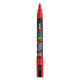 Marqueur Posca Uni-Posca, AFM PC-3M, épaisseur de ligne 0,9-1,3 mm, fin, rouge, 1 pièce