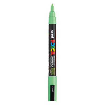 Marqueur Posca Uni-Posca, AFM PC-3M, épaisseur de ligne 0,9-1,3 mm, fin, vert clair, 1 pièce