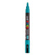 Marqueur Posca Uni-Posca, AFM PC-3M, épaisseur de ligne 0,9-1,3 mm, amende, vert émeraude, 1 pièce