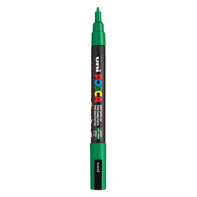 Marqueur Posca Uni-Posca, AFM PC-3M, épaisseur de ligne 0,9-1,3 mm, fin, vert, 1 pièce
