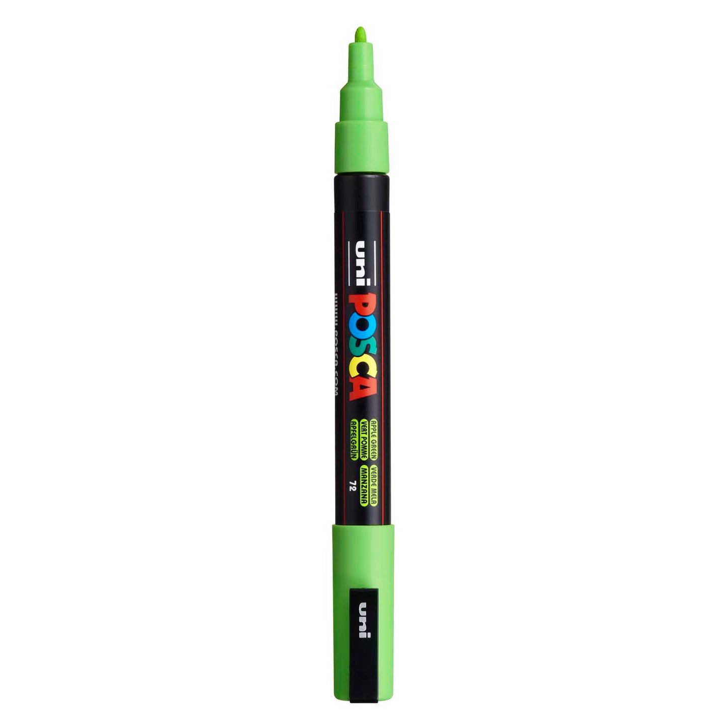 Marqueur Posca Uni-Posca, AFM PC-3M, épaisseur de ligne 0,9-1,3 mm, fin, vert pomme, 1 pièce