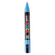 Marqueur Posca Uni-Posca, AFM PC-5M, épaisseur de ligne 2,5 mm, moyen, bleu clair, 1 pièce