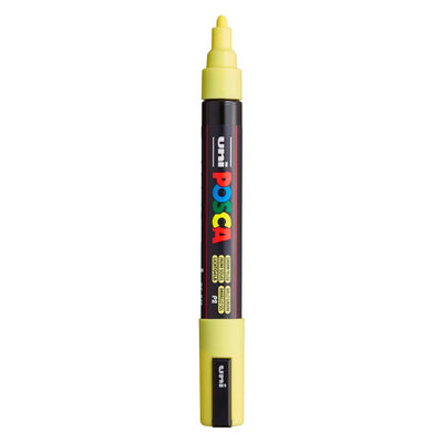 Feutre peinture Uni posca pc5m jaune soleil - pointe conique 2,5 mm