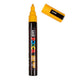 Feutre peinture Uni posca pc5m jaune ocre - pointe conique 2,5 mm