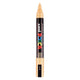 Marqueur Posca Uni-Posca, AFM PC-5M, épaisseur de ligne 2,5 mm, moyen, orange pâle, 1 pièce