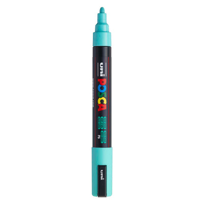 Feutre peinture Uni posca pc5m vert aqua - pointe conique 2,5 mm