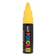 Marqueur peinture Uni posca 7m jaune - pointe conique 4,5mm