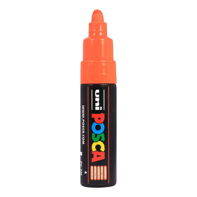 Marqueur peinture Uni posca 7m orange foncé - pointe conique 4,5mm