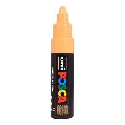 Marqueur peinture Uni posca 7m orange clair - pointe conique