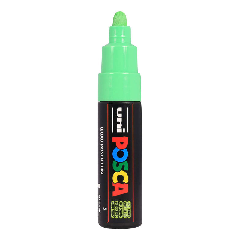 Marqueur peinture Uni posca 7m vert clair - pointe conique