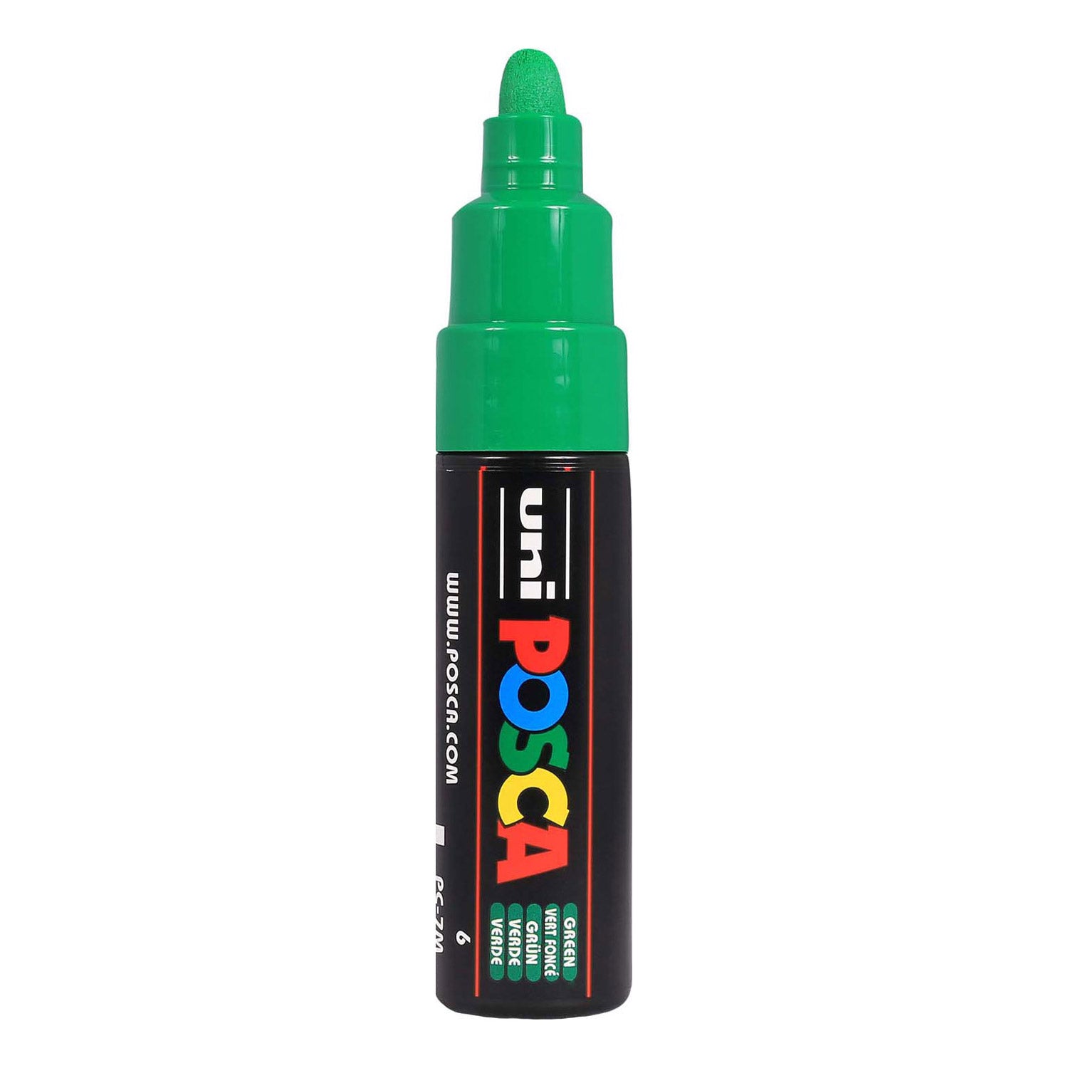 Marqueur peinture Uni posca 7m vert foncé - pointe conique