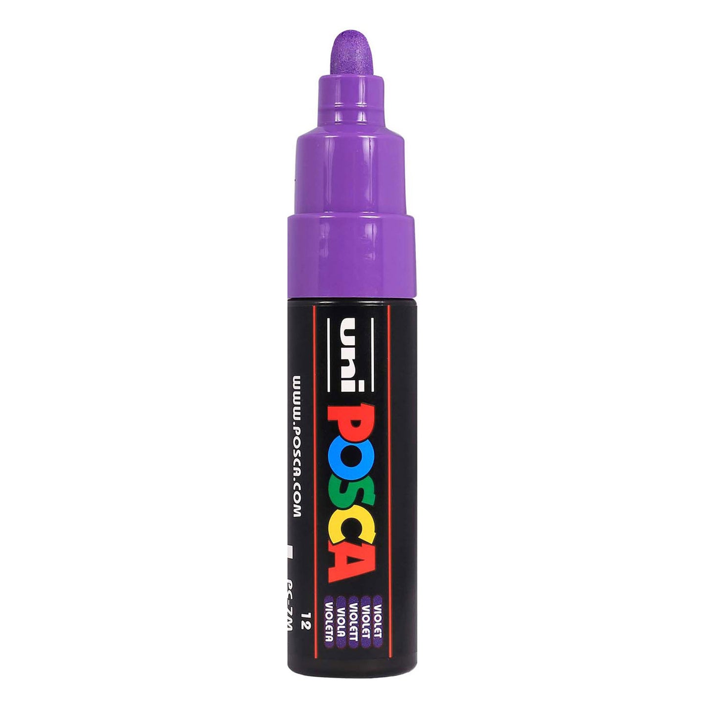 Marqueur peinture Uni posca 7m violet - pointe conique