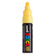 Marqueur Posca Uni-Posca, AFM PC-8K, épaisseur de ligne 8 mm, large, jaune de paille, 1 pièce
