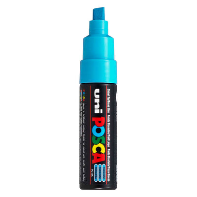 Marqueur Posca Uni-Posca, AFM PC-8K, épaisseur de ligne 8 mm, large, turquoise, 1 pièce