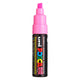 Marqueur Posca Uni-Posca, AFM PC-8K, épaisseur de ligne 8 mm, large, rose fluorescent, 1 pièce